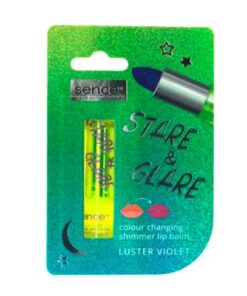 SENCE BEAUTY Color Changing Shimmer Lip Balm  (Luster violet)